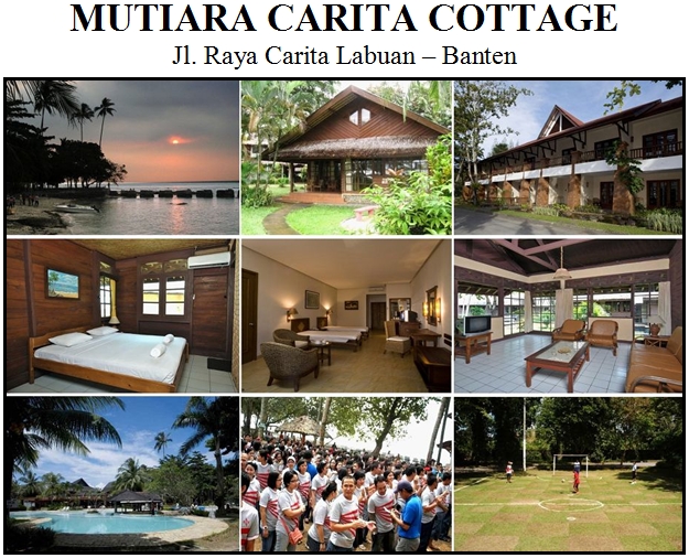 Outbound di Hotel Mutiara Carita Cottage Pantai